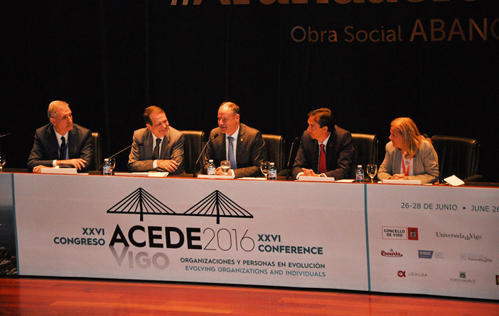 Inauguración del 26º Congreso ACEDE en Vigo.