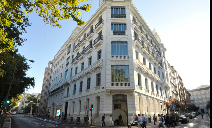 Nueva sede de Abanca en Madrid, en el paseo de Recoletos.