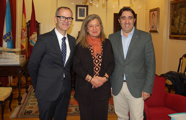 Jesús Vázquez, Teresa Pedrosa y Jorge Pumar./P.L.
