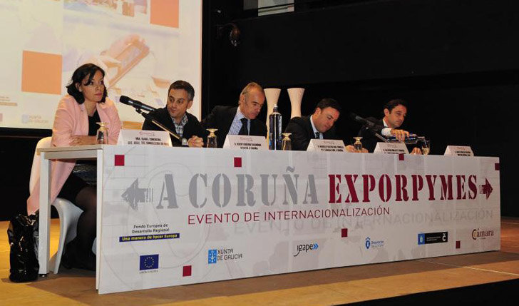 La secretaria xeral técnica de la Consellería de Mar participó en la inauguración de la 3ª edición de Exporpymes, en A Coruña.