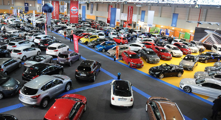 Salón del Automóvil celebrado en Expourense./R.T.