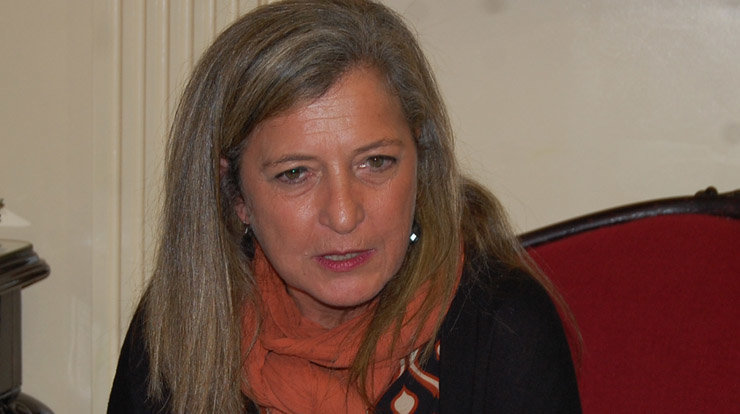 Teresa Pedrosa, delegada del Estado en el Consorcio de la Zona Franca de Vigo./P.L.