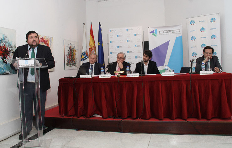 Encuentro empresarial promovido por la  Confederación de Empresarios de Ferrolterra, Eume y Ortegal.