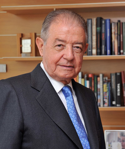 Salvador Gabarró, presidente de honor de Gas Natural Fenosa.