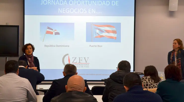 Un momento de la jornada sobre Puerto Rico y República Dominicana.