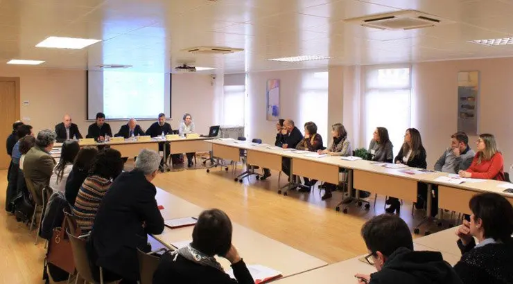 Una treintena de empresarios de A Coruña asistieron a la jornada.