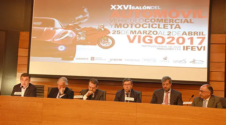 Presentación del XXVI Salón del Automóvil de Vigo.