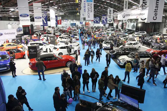 Una edición anterior del Salón del Automóvil de Vigo.