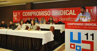 Intervención de Ramón Sarmiento no 11º Congreso./CCOO.