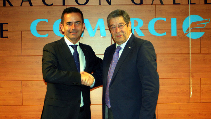Gabriel González Eiroa y José María Seijas ratificaron el convenio.