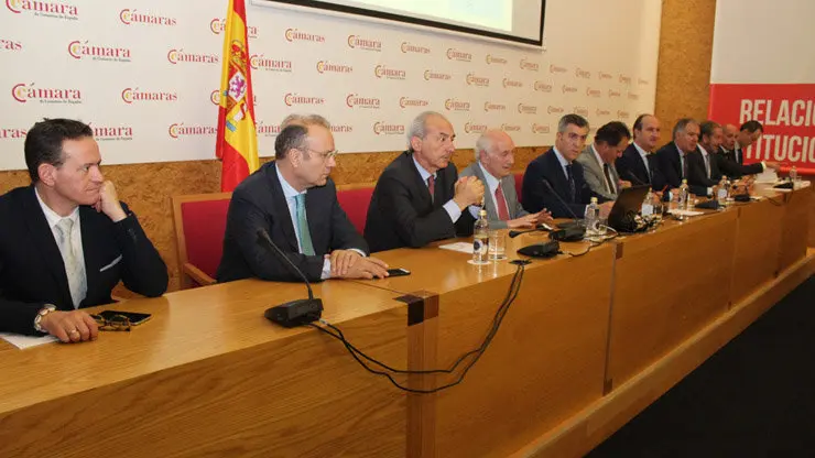 Representantes de organizaciones empresariales en el acto de constitución de la Plataforma Noroeste.