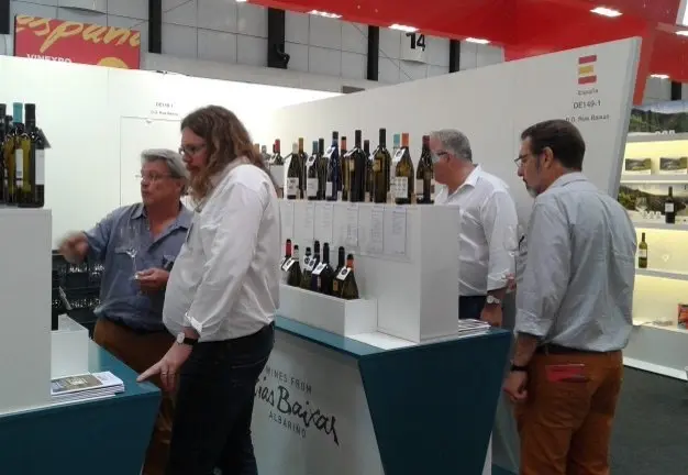 Vinos de la D.O. Rías Baixas presentes en Vinexpo.