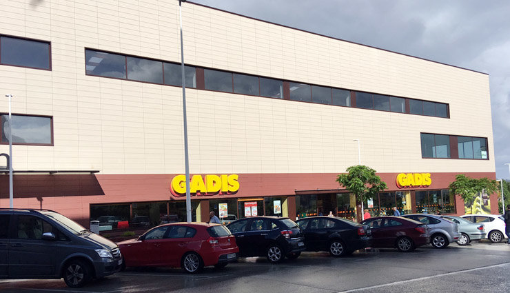 Supermercado Gadis de Castrillón, en A Coruña.