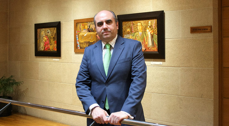 David Martínez Alonso, presidente de CEAT Ourense.