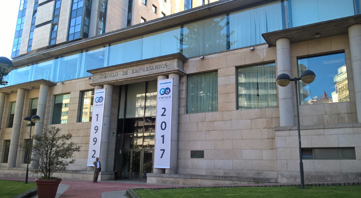 Sede de Círculo de Empresarios de Galicia en Vigo.