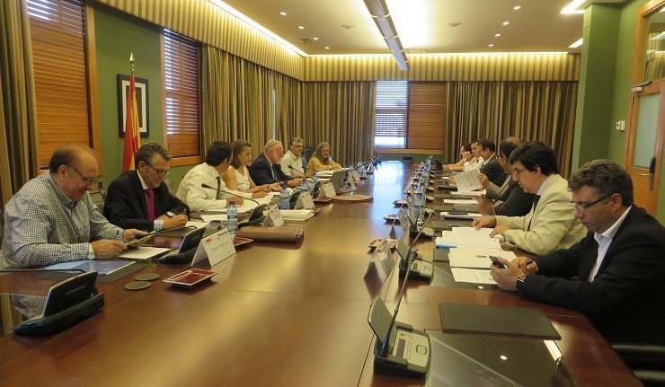 Reunión del Consejo de Administración del Puerto de Vigo.