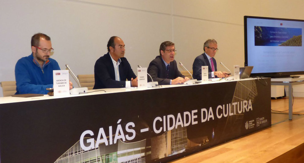 El Clúster Turismo de Galicia presentó su tercer plan de formación en la Cidade da Cultura.