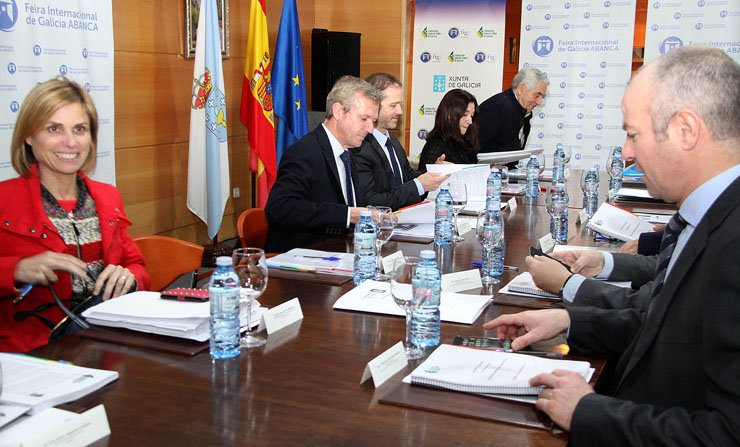O vicepresidente da Xunta presidiu a reunión do Padroado da Fundación Semana Verde de Galicia.