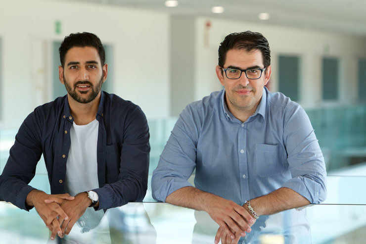 Lavin Luis y Fernando Gómez, cofundadores de Boardfy.