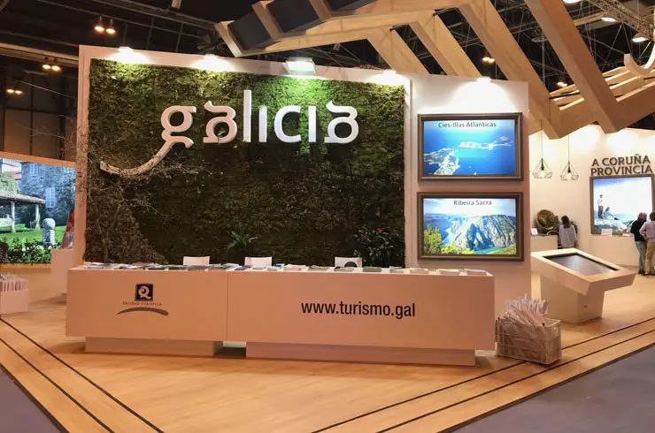 Stand de Turismo de Galicia en la pasada edición de Fitur.