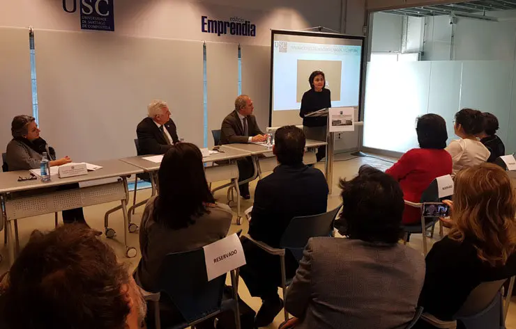 Presentación das tres novas empresas de base tecnolóxica.