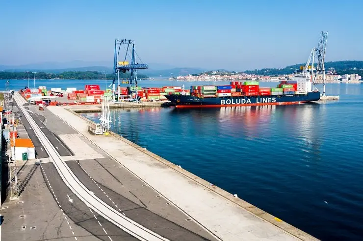 Boluda Maritime Terminal Vilagarcía de Arousa/.J.BARREIRO CAJARAVILLE.