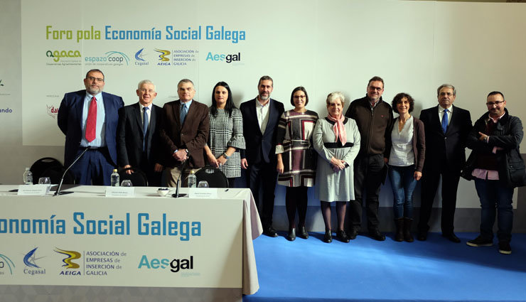 Acto de presentación do Foro pola Economía Social Galega.