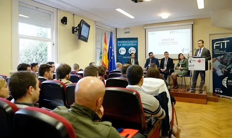 Un momento del Foro Industrial de Transformación Digital celebrado por Asime.