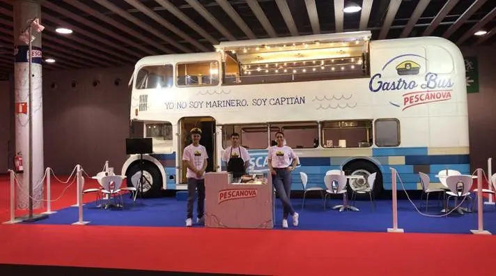 El Gastro BUS de Pescanova en Alimentaria.