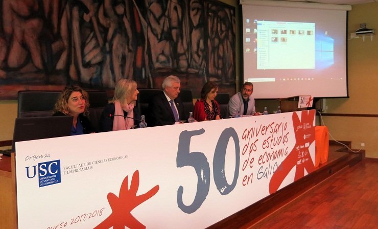 na xornada organizada polo Foro de Economía Social Galega.
