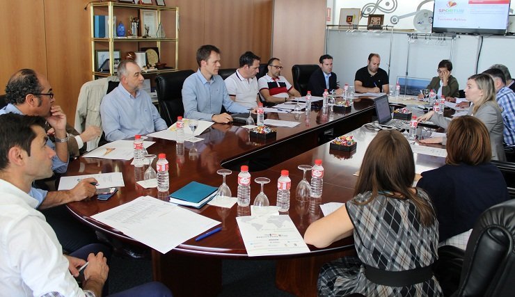 Reunión del comité asesor de Sportur Galicia.