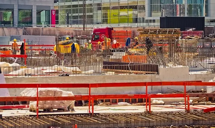 A construcción é o terceiro sector por número de accidentes: 815 accidentes no primeiro trimestre de 2018.