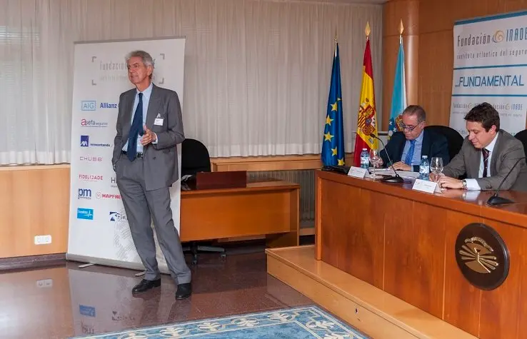 Intervención de José Luis de Heras (PERM) en una anterior tribuna de Fundación Inade.