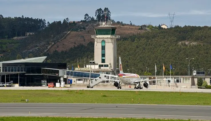 Aeropuerto de Alvedro. /AENA.