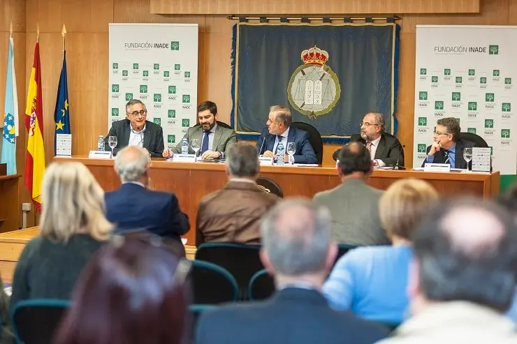 De izquierda a derecha: Ricardo Añón, Roberto Rodríguez, Adolfo Campos, Alejandro Izuzquiza y Francisco Infante.