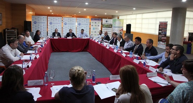 Reunión del comité organizador de ExpoBus Iberia.