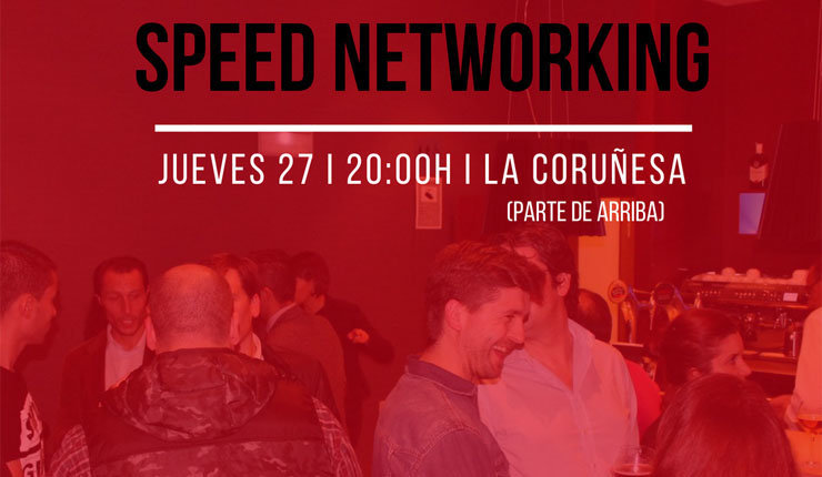 Evento de speed networking organizado por AJE Ourense.