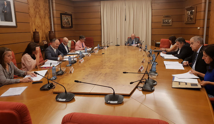 Reunión del comité ejecutivo de Zona Franca de Vigo.