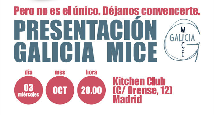 El  sector MICE  gallego  mostrará  todos  los  atractivos  de  la 
Comunidad para la organización de eventos.