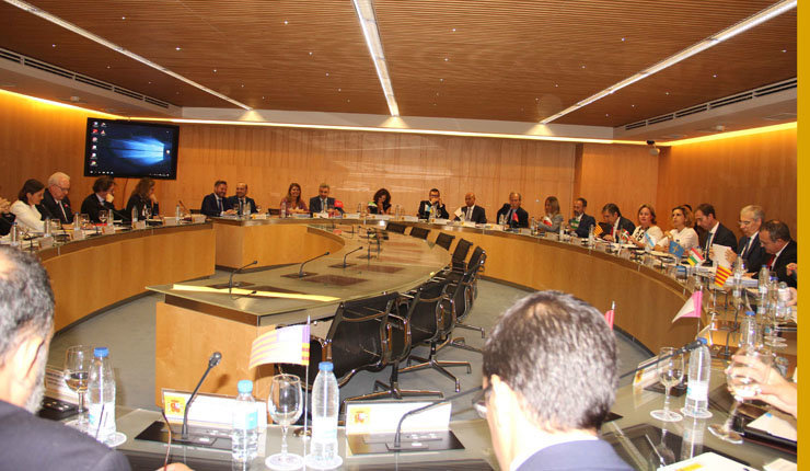 El conselleiro Francisco Conde acudió a la Conferencia Sectorial de Industria en Madrid.