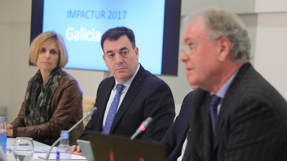 Presentación del Informe Impactur para Galicia./A.VARELA.