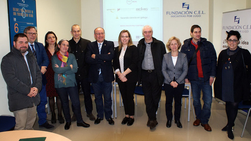 Las cuatro firmas gallegas que forman el consorcio responsable de la creación de QFashion presentaron en Lugo sus resultados.