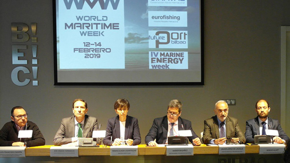 Presentación World Maritime Week 2019./BILBAO EXHIBITION CENTRE.