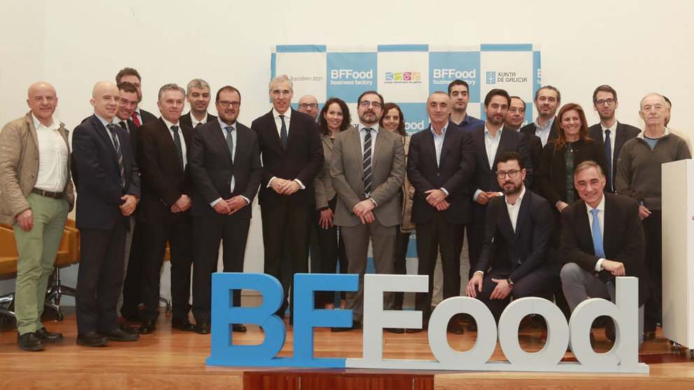 La Business Factory Food se presentó en un acto en la Cidade da Cultura, en Santiago.
