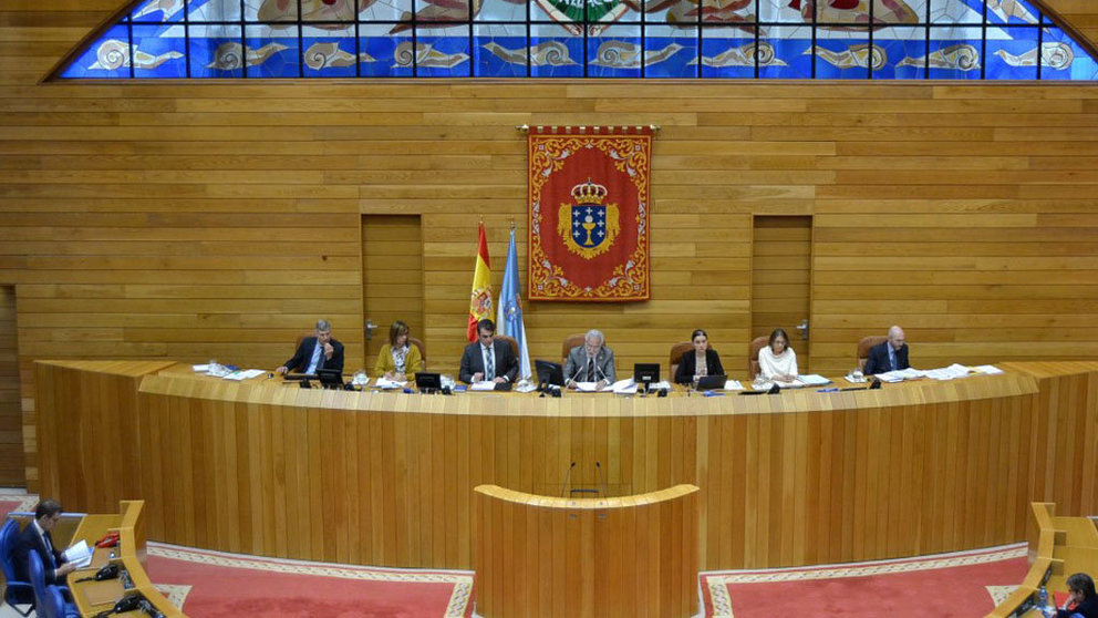 O Parlamento galego aprobou unha declaración de apoio ao sector lácteo.