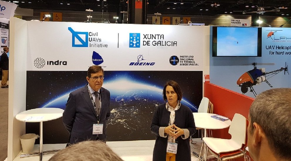 El director de la feria y CEO de IDS, Ángel Macho, y la directora de la Gain, Patricia Argerey, presentaorn Unvex 2020 en el marco de Xponential.