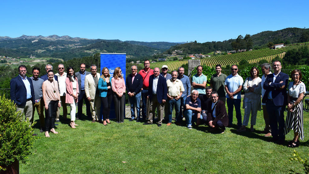 Asistentes á IV Xornada Casal de Armán, organizada polo Foro Económico de Galicia.