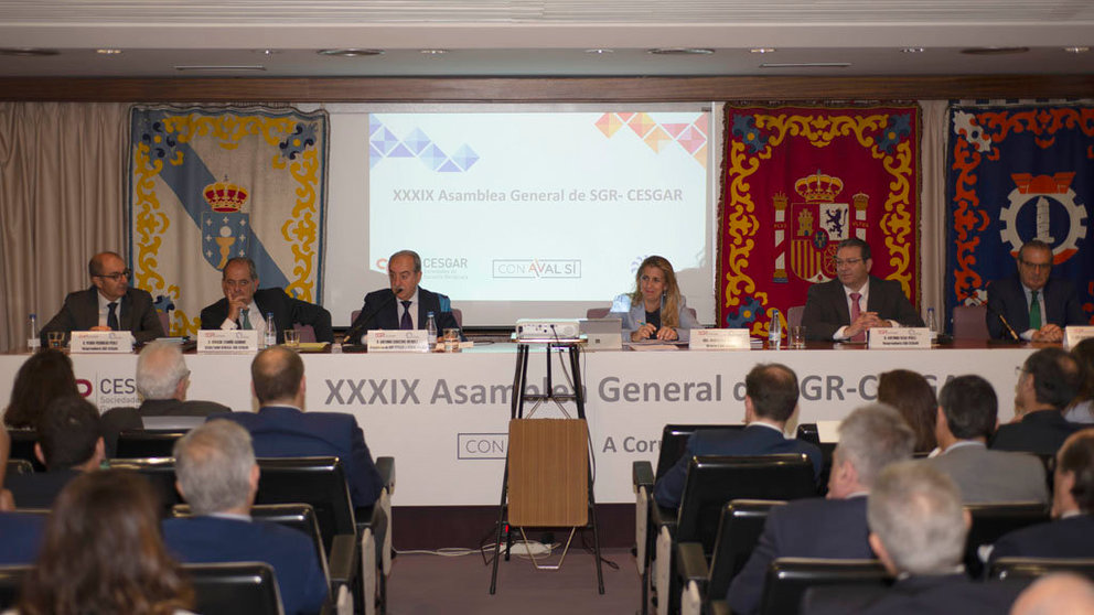 Inauguración de la XXXIX Asamblea General de Cesgar, en A Coruña.