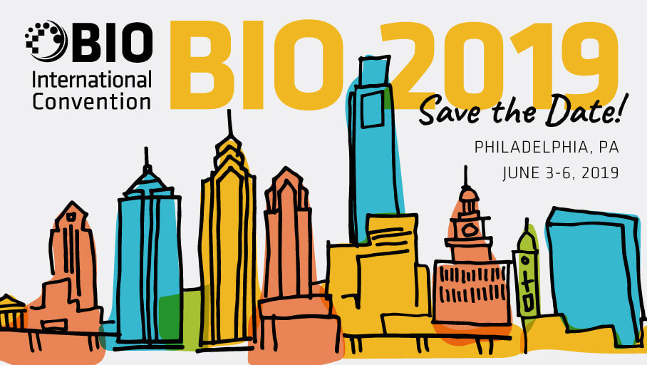 La la BIO International Convention 2019 que se celebra en la ciudad de Philadelphia (Pensilvania) en Estados Unidos del 3 al 6 de junio