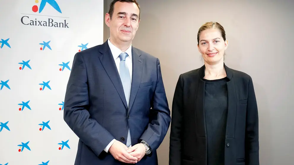 Emilio Barreiro y Enma Lustres.